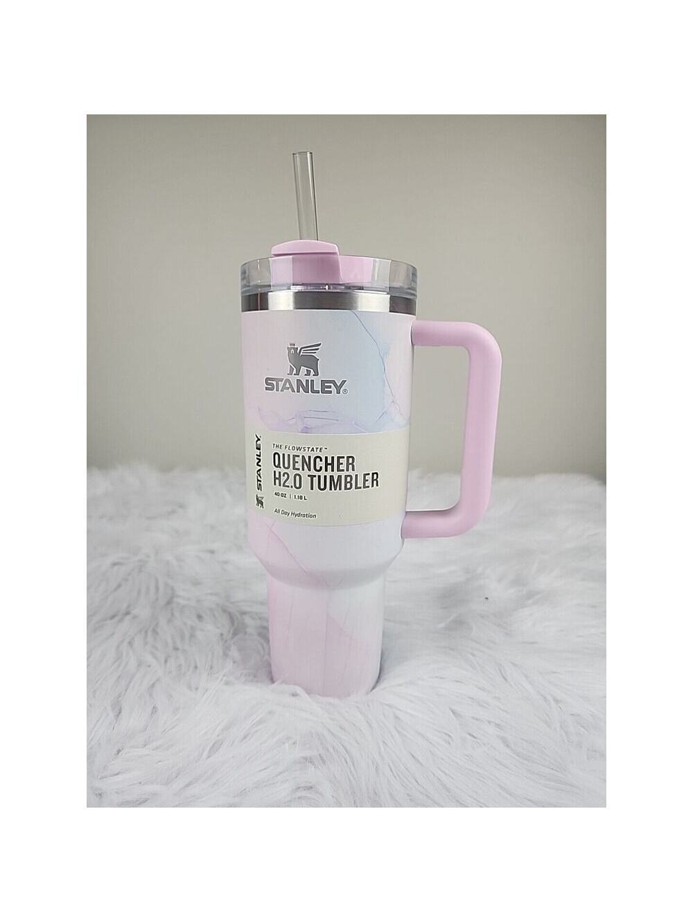 NEW Color Stanley Watercolor Tulle Flowstate Limited Ed. 40 oz H2.0 Quencher